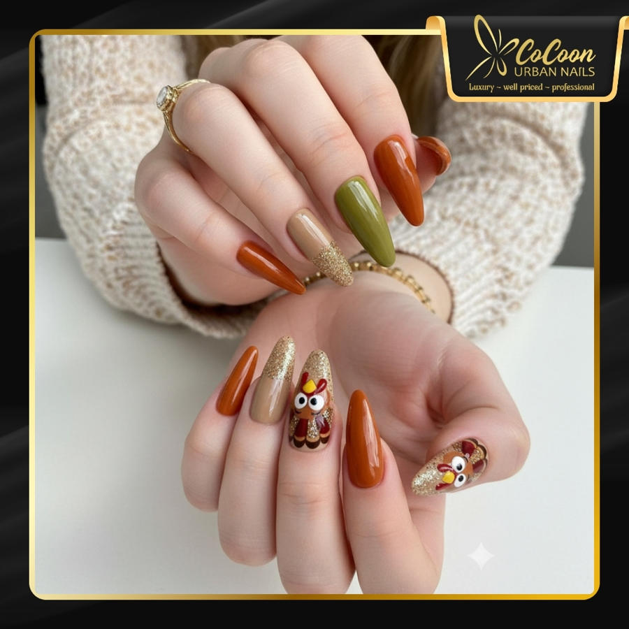 Halloween nail design